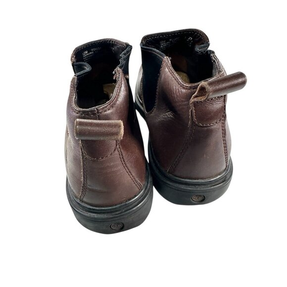 Timberland Men\'s Boots Size 12 M Brown Chelsea Anti Fatigue Slip On Grip Stick main image 5